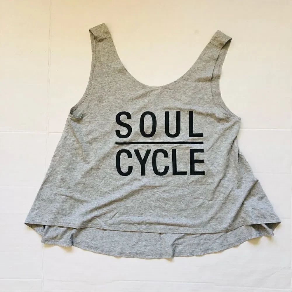 Soul Cycle crop tank top